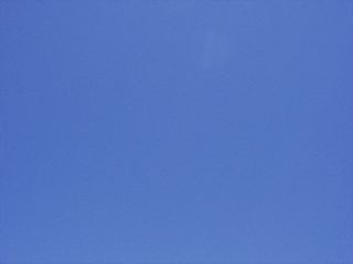 the sky, really -- aka, blue screen of life
